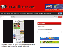 Tablet Screenshot of buffaloreflex.com